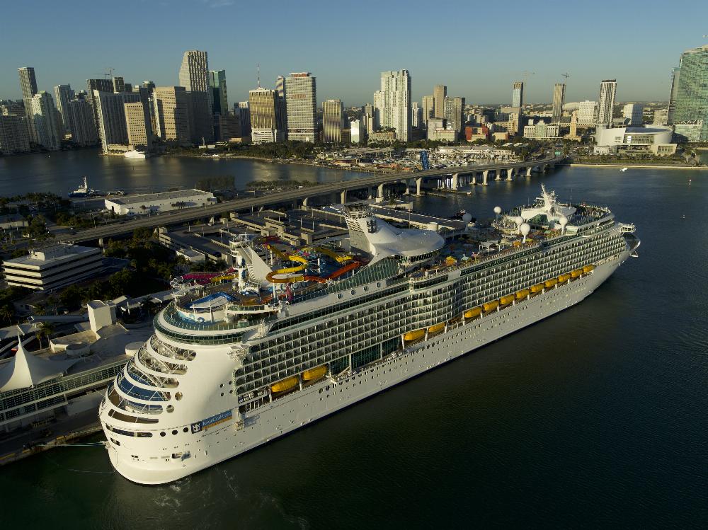March 2019 - Aerial of Royal Amplified Navigator of the Seas