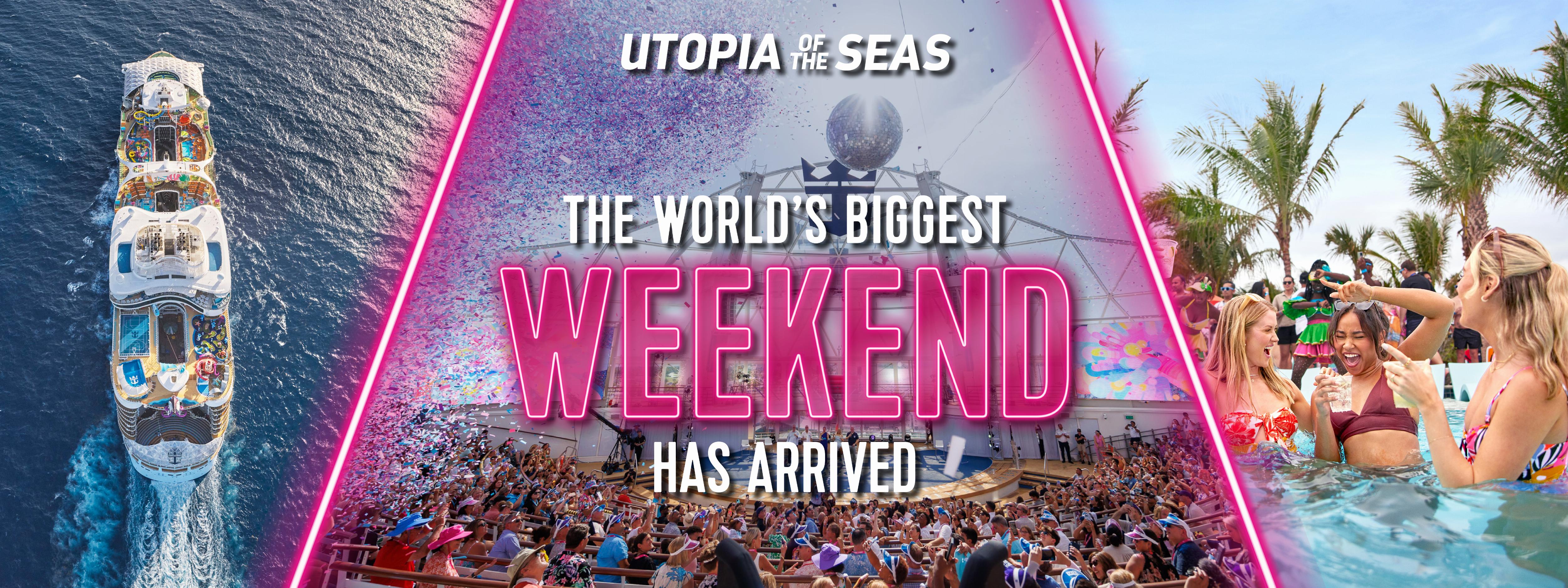 Royal Caribbean press kit artwork for Utopia of the Seas.