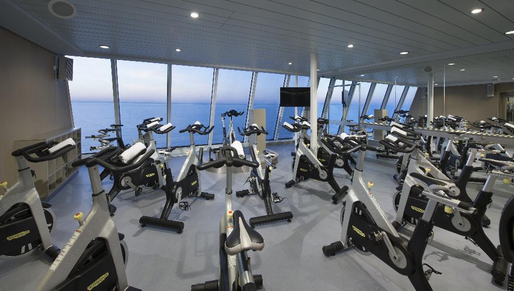Fitness Center onboard Anthem of the Seas