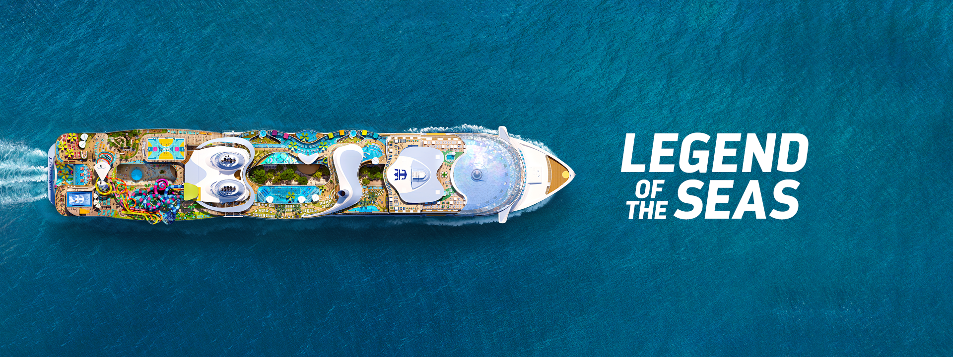 Royal Caribbean press kit artwork for Legend of the Seas.