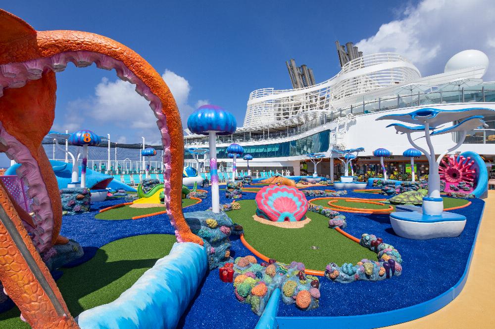With Royal Caribbean’s Utopia of the Seas , the ultimate short getaway, playtime for the kids is also taken to the next level, from mini golf at AquaDunes to adventures at Utopia…
