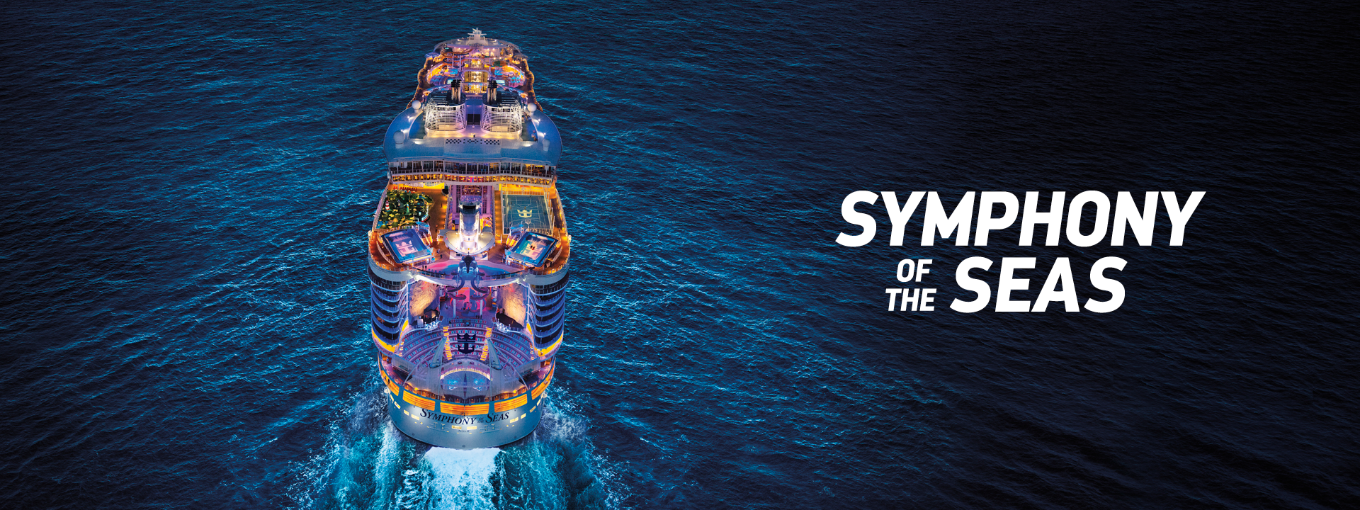 Royal Caribbean press kit artwork for Symphony of the Seas.