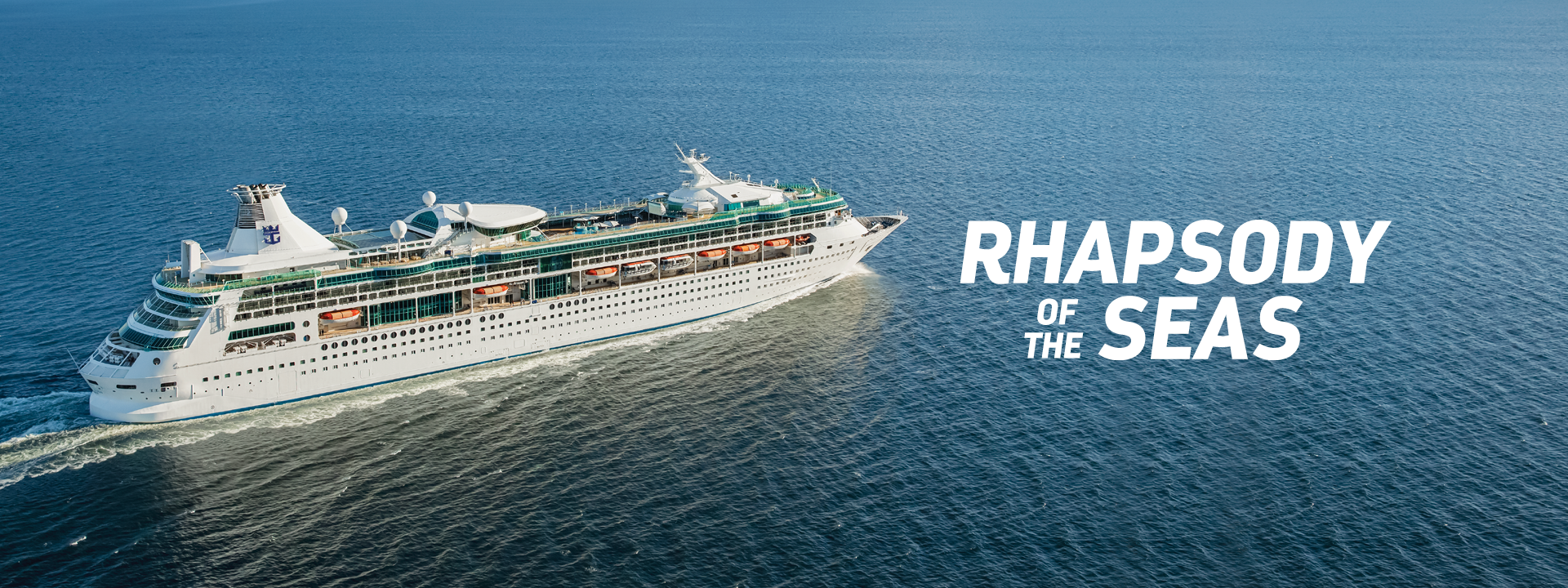 Royal Caribbean press kit artwork for Rhapsody of the Seas.