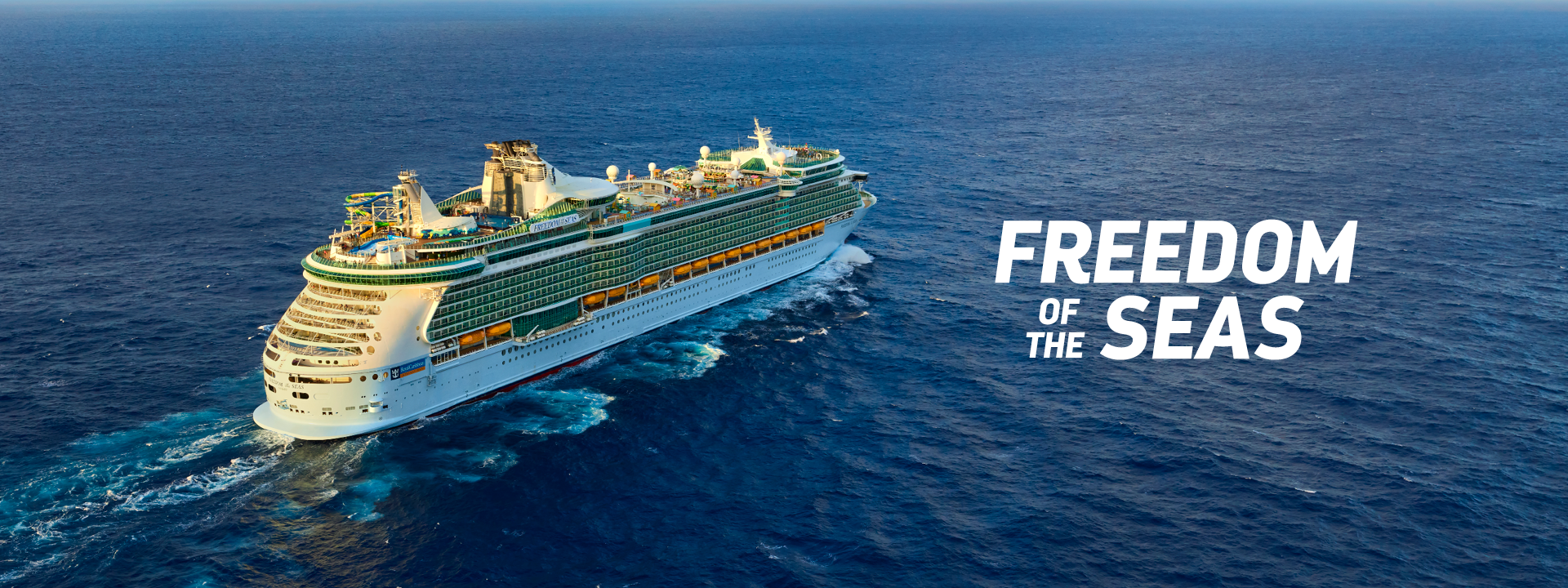 Royal Caribbean press kit artwork for Freedom of the Seas.