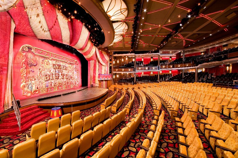 Alhambra Theater onboard Independence of the Seas.