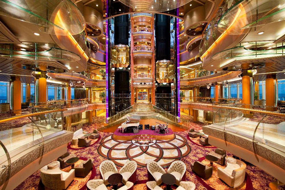 At the heart of Royal Caribbean's Rhapsody of the Seas is the Centrum, which comes to life throughout the day with experiences and entertainment like live music, celebrations,…