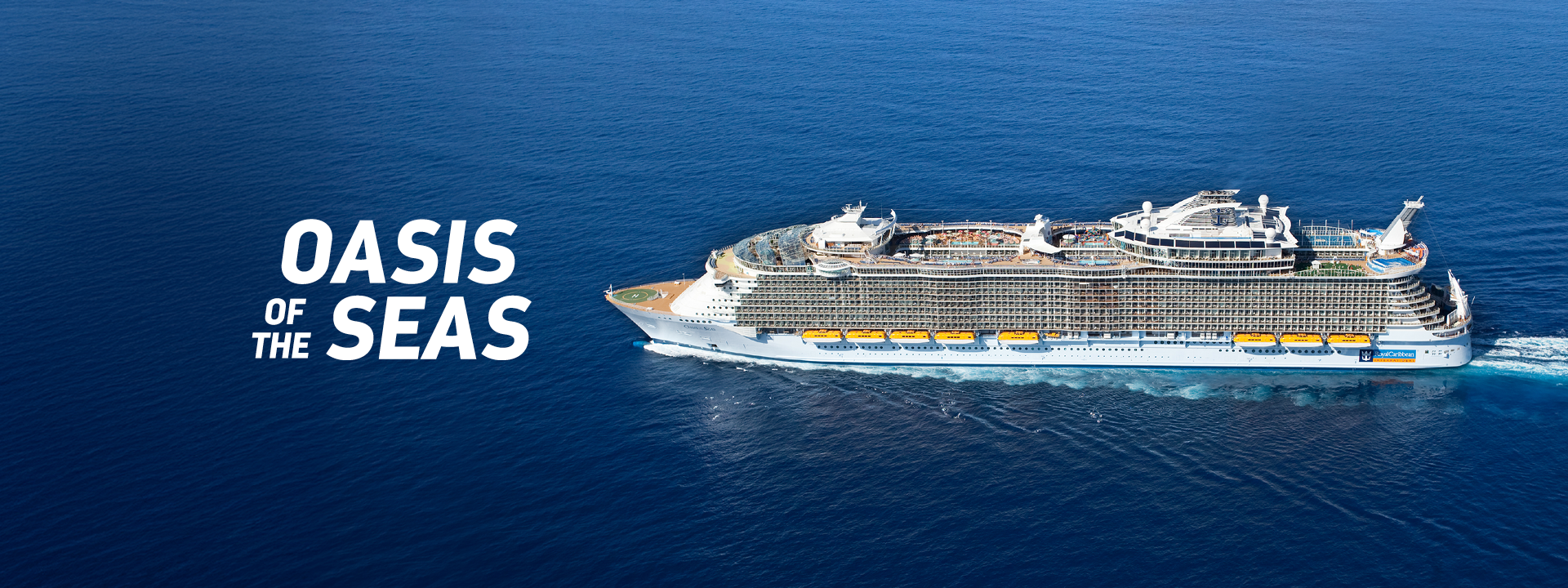 Royal Caribbean press kit artwork for Oasis of the Seas.