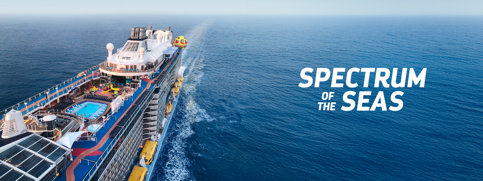 Royal Caribbean press kit artwork for Spectrum of the Seas.