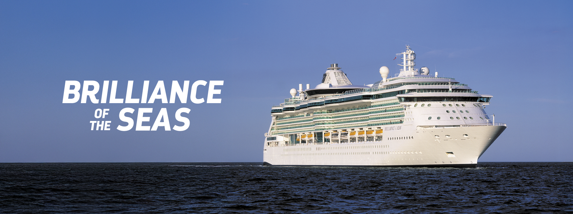 Royal Caribbean press kit artwork for Brilliance of the Seas.