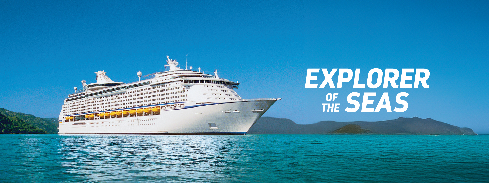 Royal Caribbean press kit artwork for Explorer of the Seas.