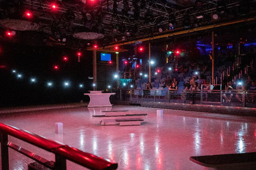 March 2019 - Navigator of the Seas features a spectacular ice show called iSkate in Studio B.