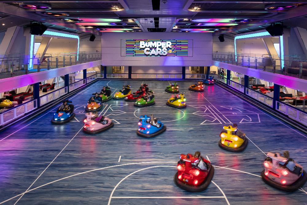 Spectrum of the Seas boasts an enhanced SeaPlex, the largest indoor sports and entertainment complex at sea, where families can enjoy bumper cars, roller skating, basketball, and…