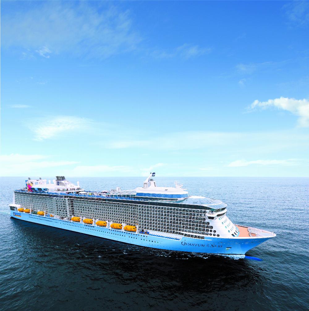 Quantum of the Seas aerial