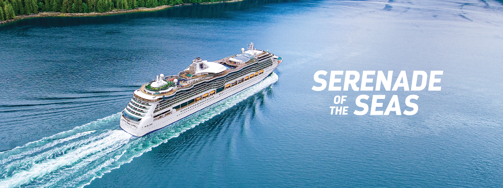 Royal Caribbean press kit artwork for Serenade of the Seas.