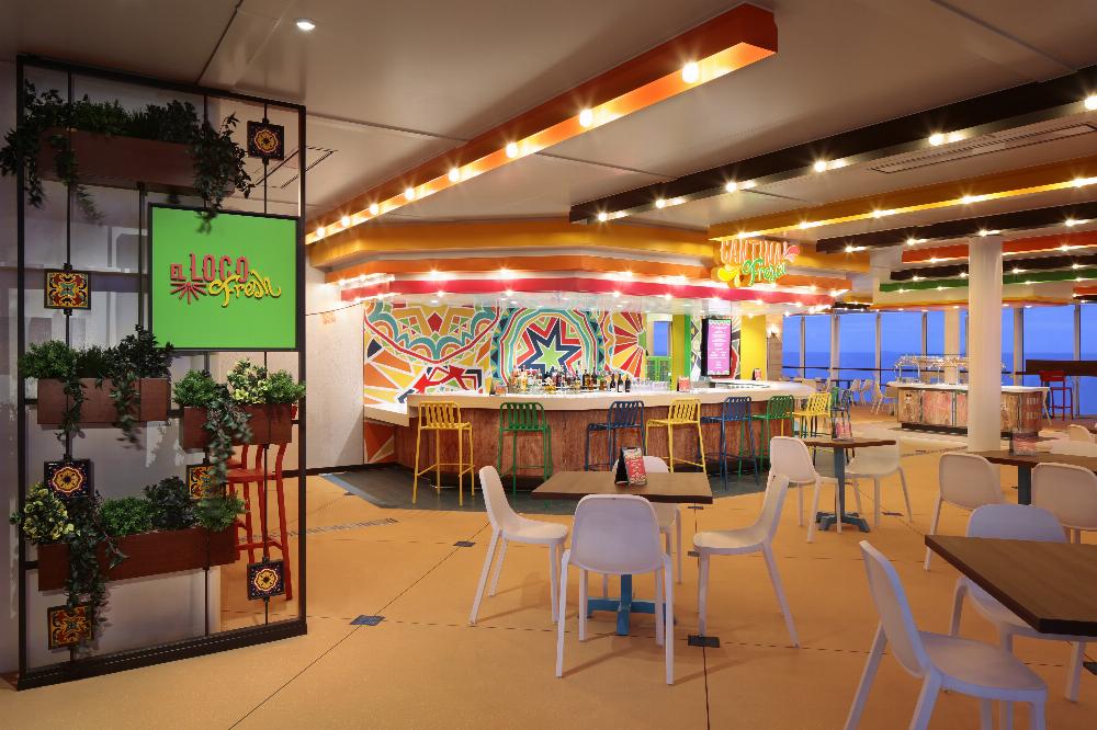 Cantina Fresca joins the lineup of 40-plus restaurants, bars and lounges on Wonder of the Seas .