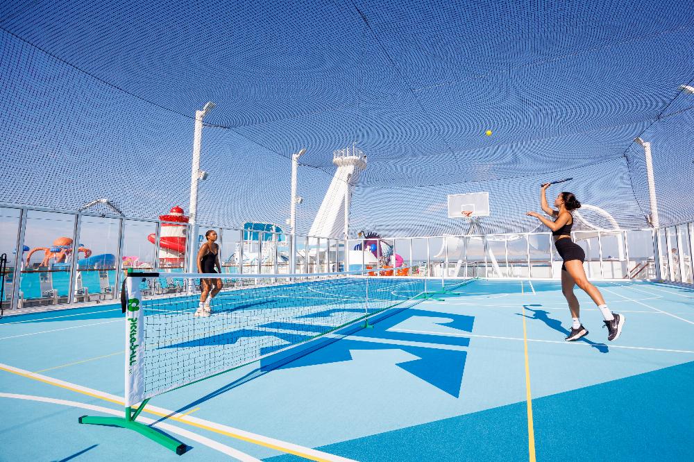 Royal Caribbean’s Utopia of the Seas features weekend energy for everyone and any day of the week, including the signature FlowRider surf simulator, mini golf, a 10-deck-high zip…