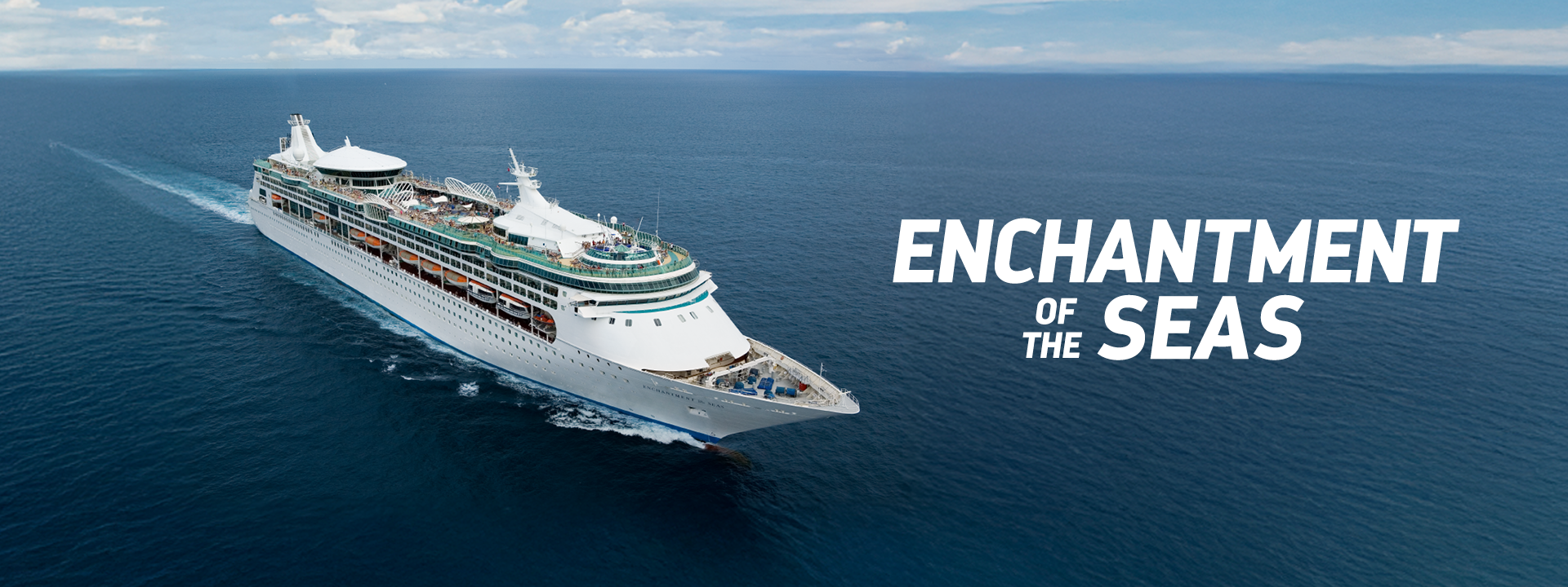 Royal Caribbean press kit artwork for Enchantment of the Seas.