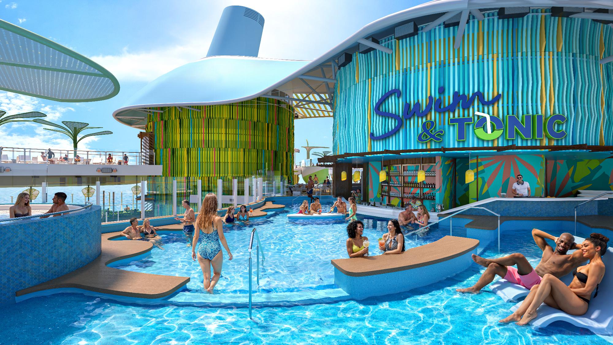 March 2026 – On Royal Caribbean’s Hero of the Seas , vacationers can have a sip while they take a dip in the expanded Swim & Tonic pool and swim-up bar – featuring even more…