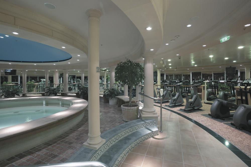 The Fitness Center onboard Explorer of the Seas