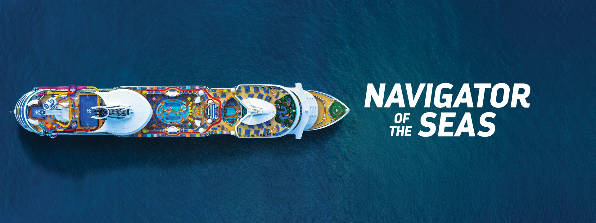 Royal Caribbean press kit artwork for Navigator of the Seas.