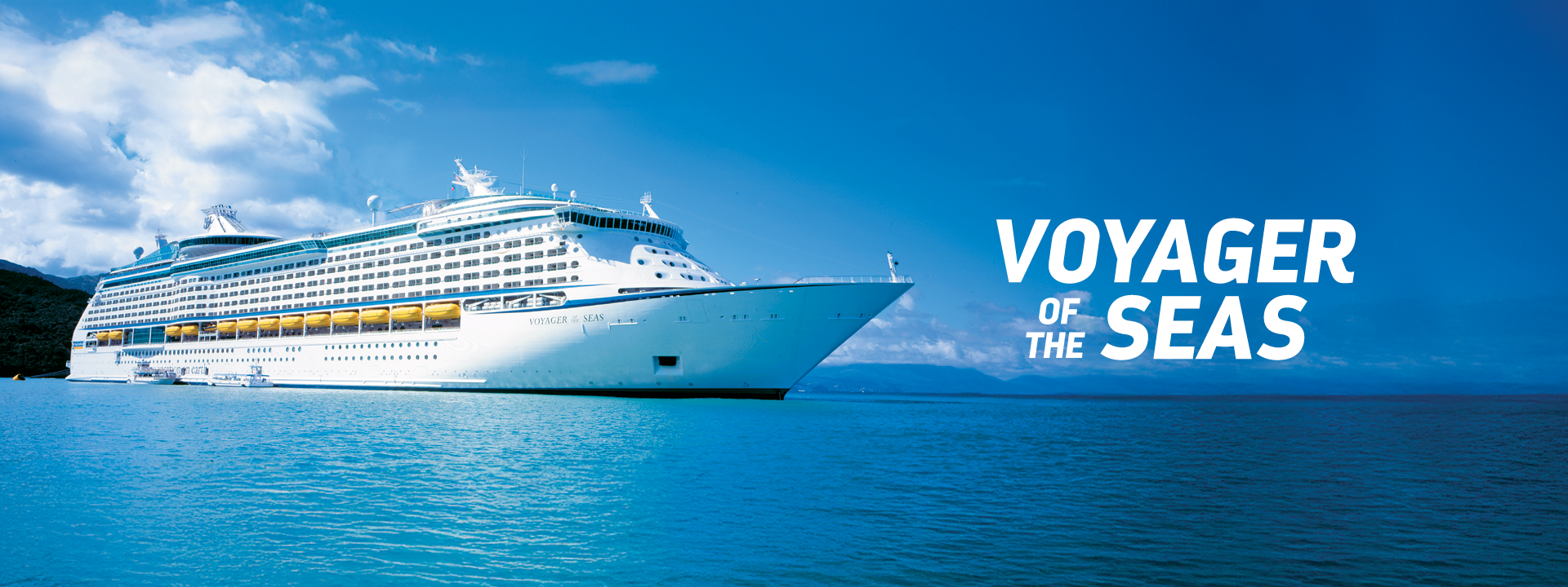 Royal Caribbean press kit artwork for Voyager of the Seas.