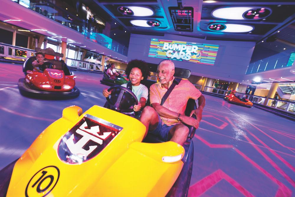 It’s game on for multigenerational families and vacationers of all ages alike in the next-generation SeaPlex on board Odyssey of the Seas .